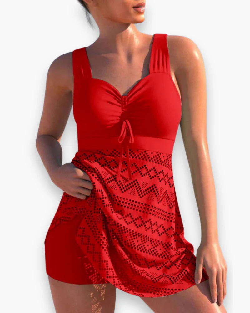 Damen Elegantes Gepolstertes Tankini-Set | Strandmode - Image 5