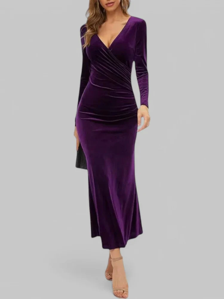 Damen elegantes langes Abendkleid | Maxi - Image 3