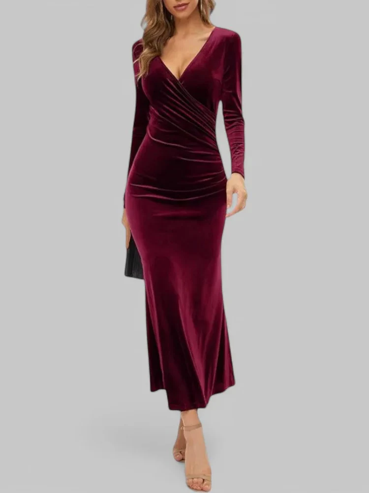 Damen elegantes langes Abendkleid | Maxi - Image 6