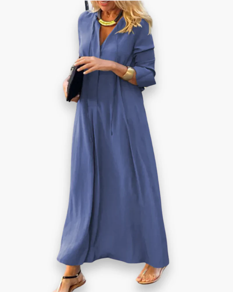 Damen Elegantes Maxi kleid | Sommer Lange Kleider - Image 5