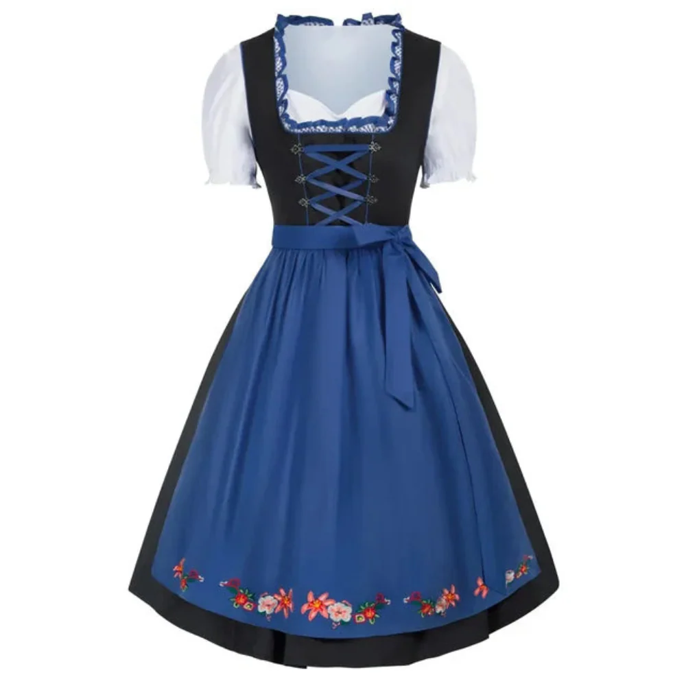 Damen Elegantes Mini Dirndlkleid | Traditionell Festlich - Image 2