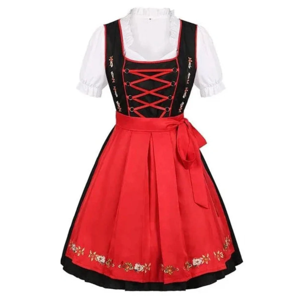 Damen Elegantes Mini Dirndlkleid | Traditionell Festlich - Image 3