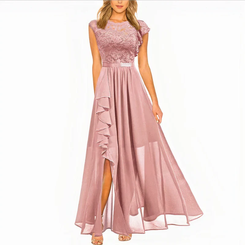 Damen elegantes Spitzen-Party-Kleid | Maxi - Image 2