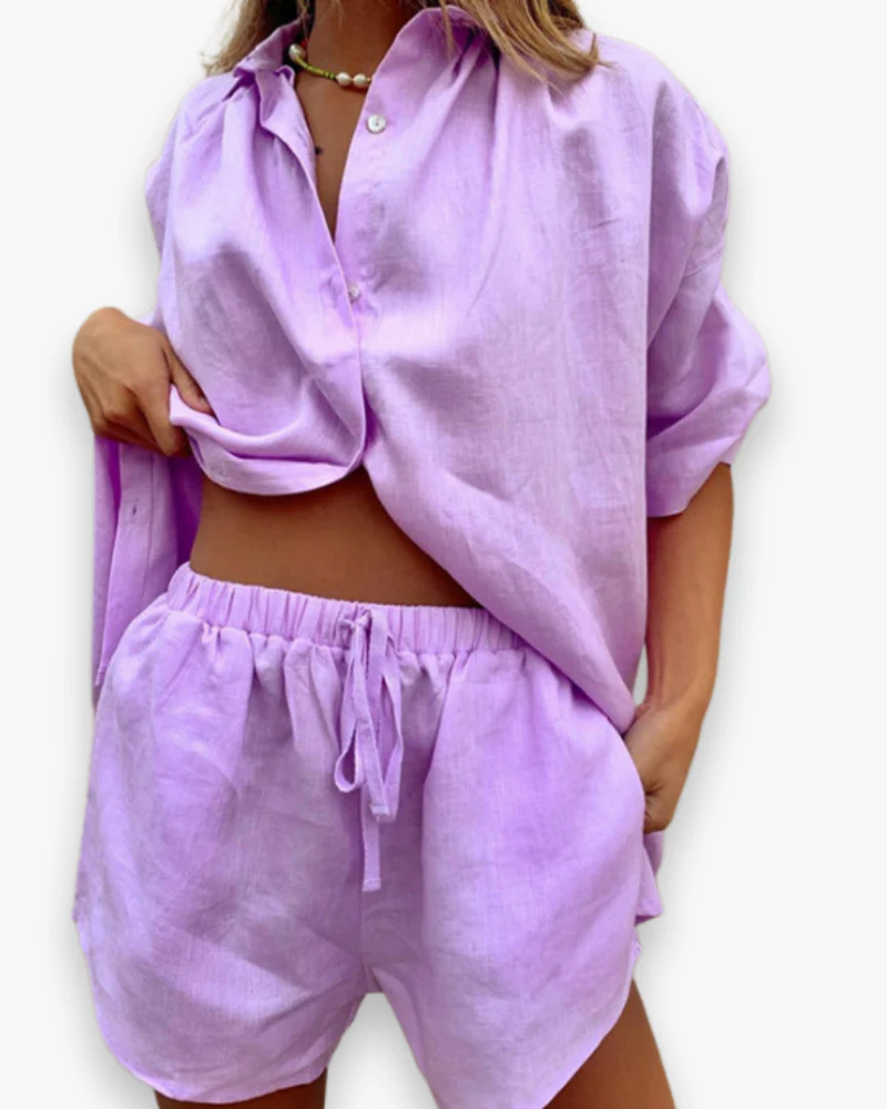 Damen Elegantes Twin Set | Zweiteiliges Set - Image 6