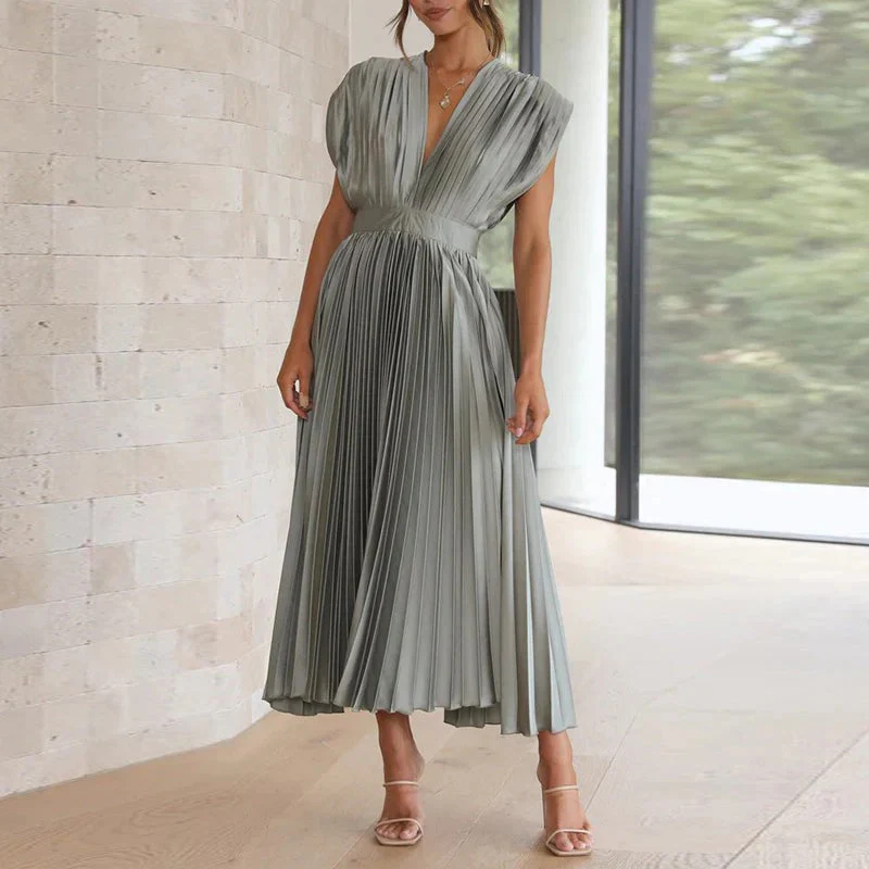 Damen elegantes Vintage-Cocktailkleid | Midi - Image 3