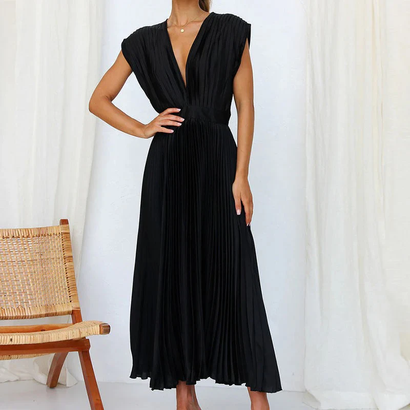 Damen elegantes Vintage-Cocktailkleid | Midi - Image 4