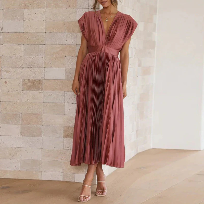 Damen elegantes Vintage-Cocktailkleid | Midi - Image 7