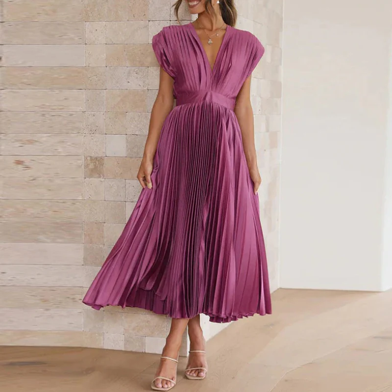 Damen elegantes Vintage-Cocktailkleid | Midi - Image 9