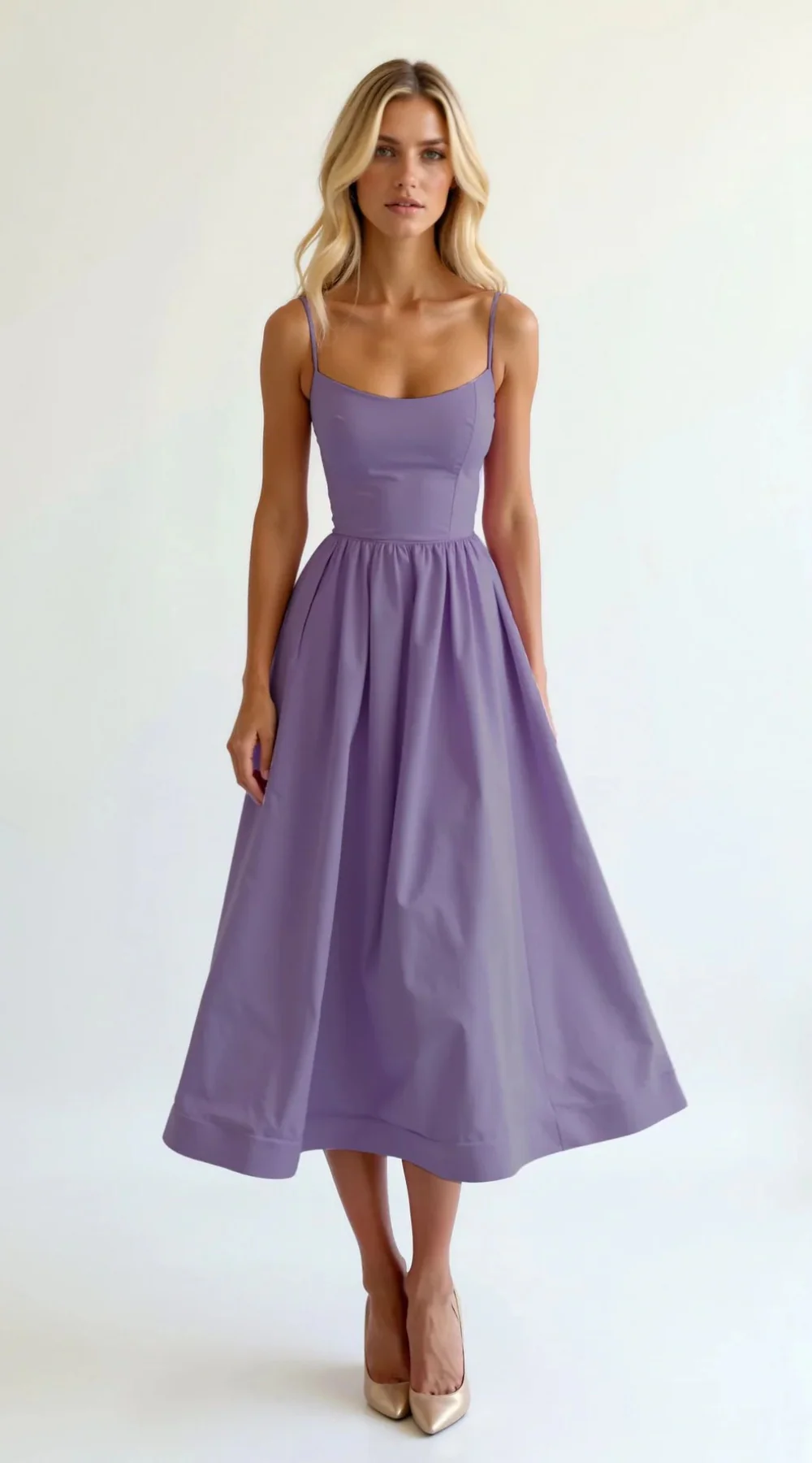 Damen elegantes Vintage-Sommerkleid | Midi - Image 5