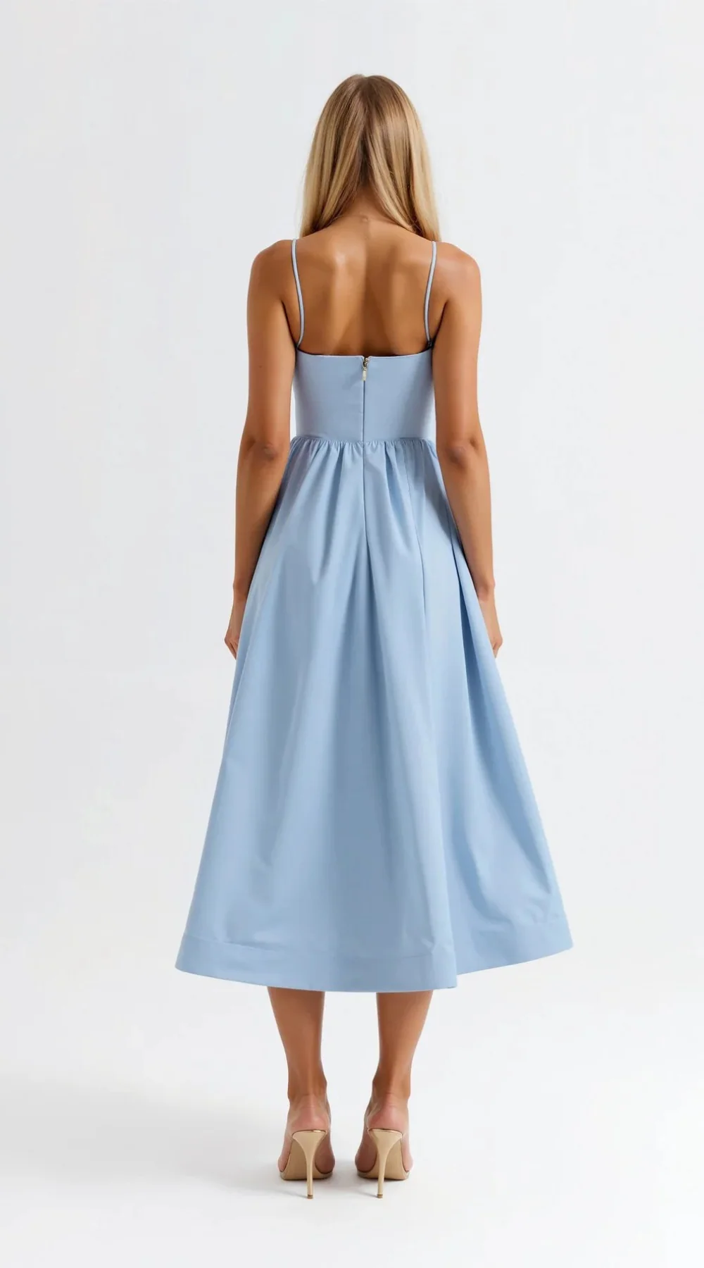 Damen elegantes Vintage-Sommerkleid | Midi - Image 7