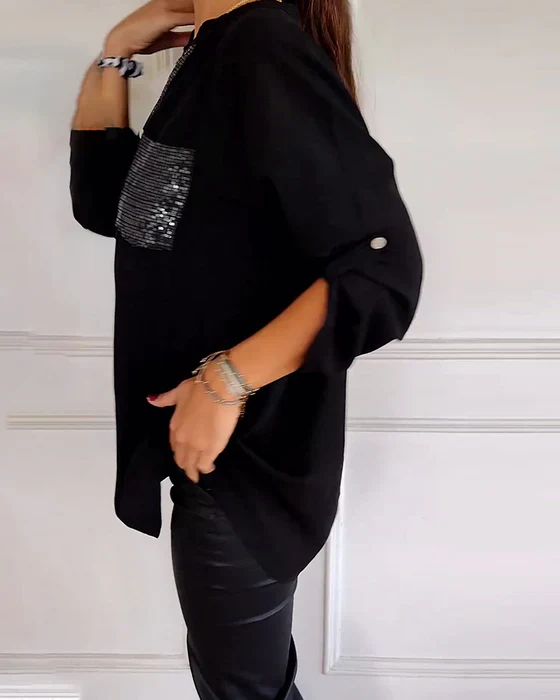Damen Festliche Button Down Hemd | Langarm - Image 6
