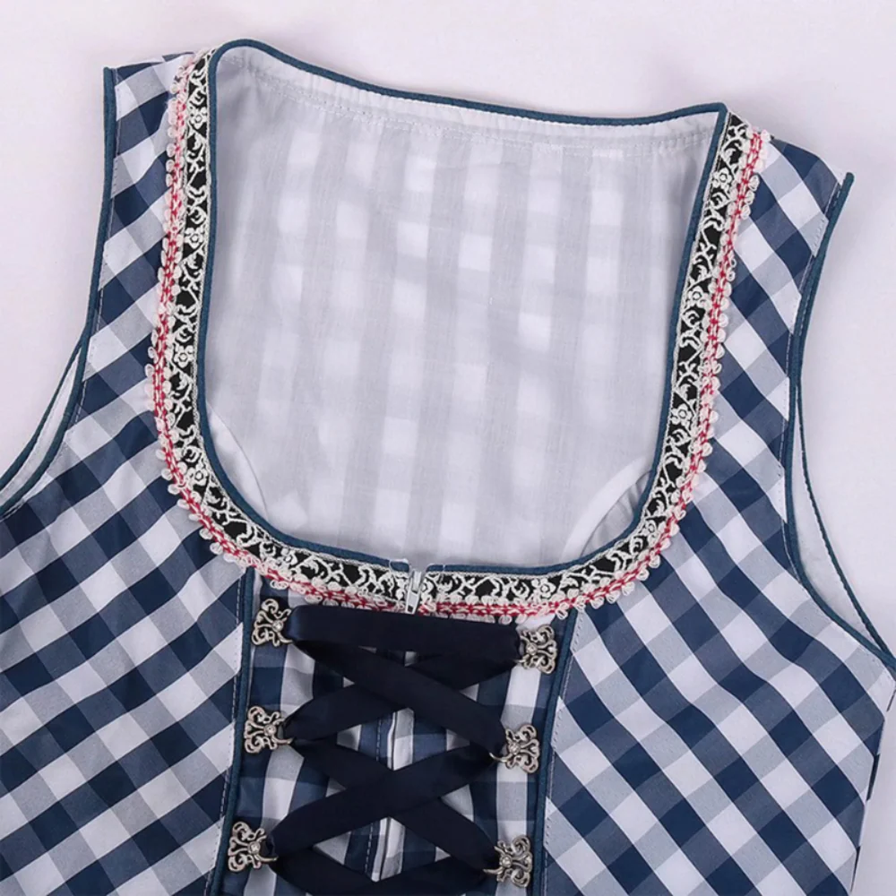 Damen Festliches Dirndl Kleid | Midilänge im klassischen Trachtenstil - Image 2