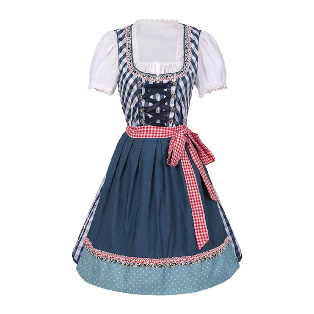 Damen Festliches Dirndl Kleid | Midilänge im klassischen Trachtenstil - Image 4