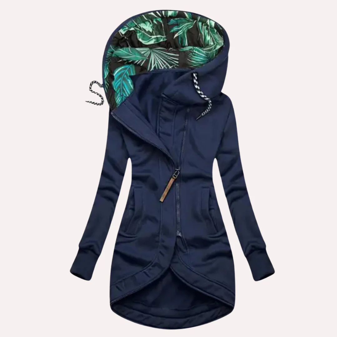 Damen Fleece Jacke mit Kapuze | Elegante - Image 5