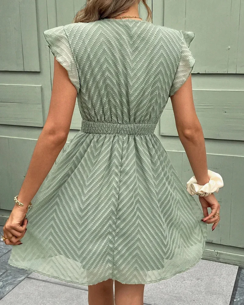 Damen fließendes Sommerkleid | Mini - Image 9
