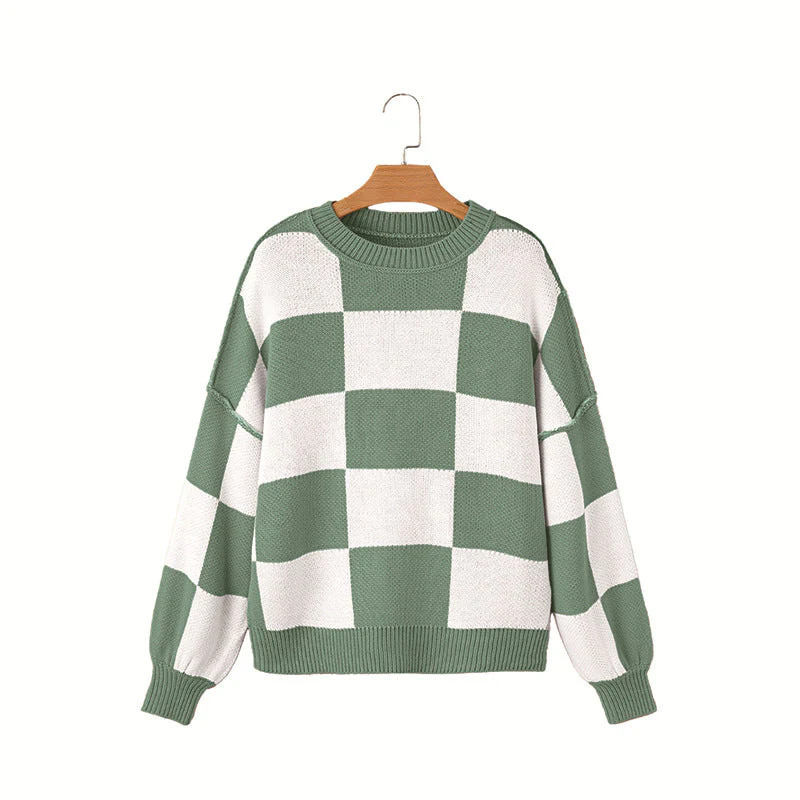 Damen FREIZEITSTIL KAROMUSTER | MODISCH, BEQUEM, VIELSEITIG - Image 6