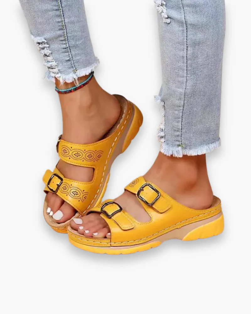 Damen Gepolstert Sandalen | Verstellbare Schnallen - Image 3