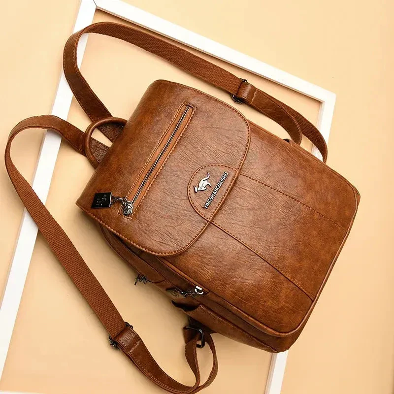 Damen geräumiger Rucksack | reißverschluss - Image 5