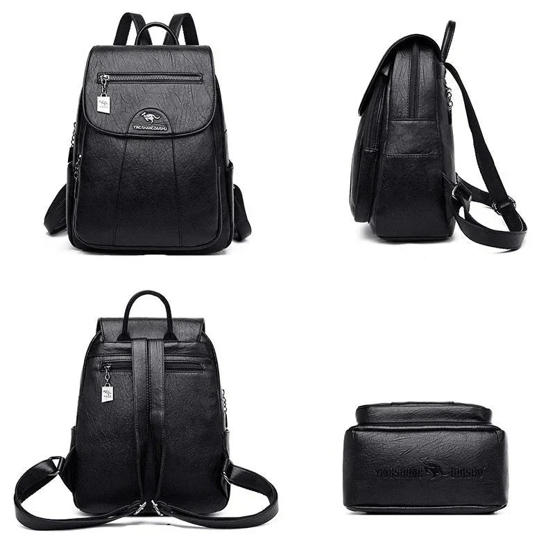 Damen geräumiger Rucksack | reißverschluss - Image 6