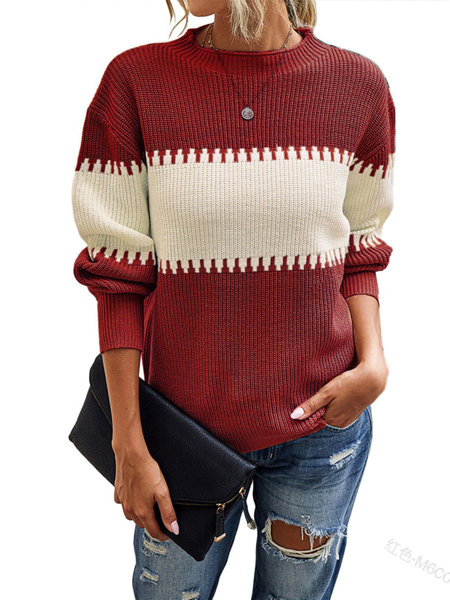 Damen GESTREIFTER PULLOVER | MODISCHER KOMFORT GARANTIERT - Image 2