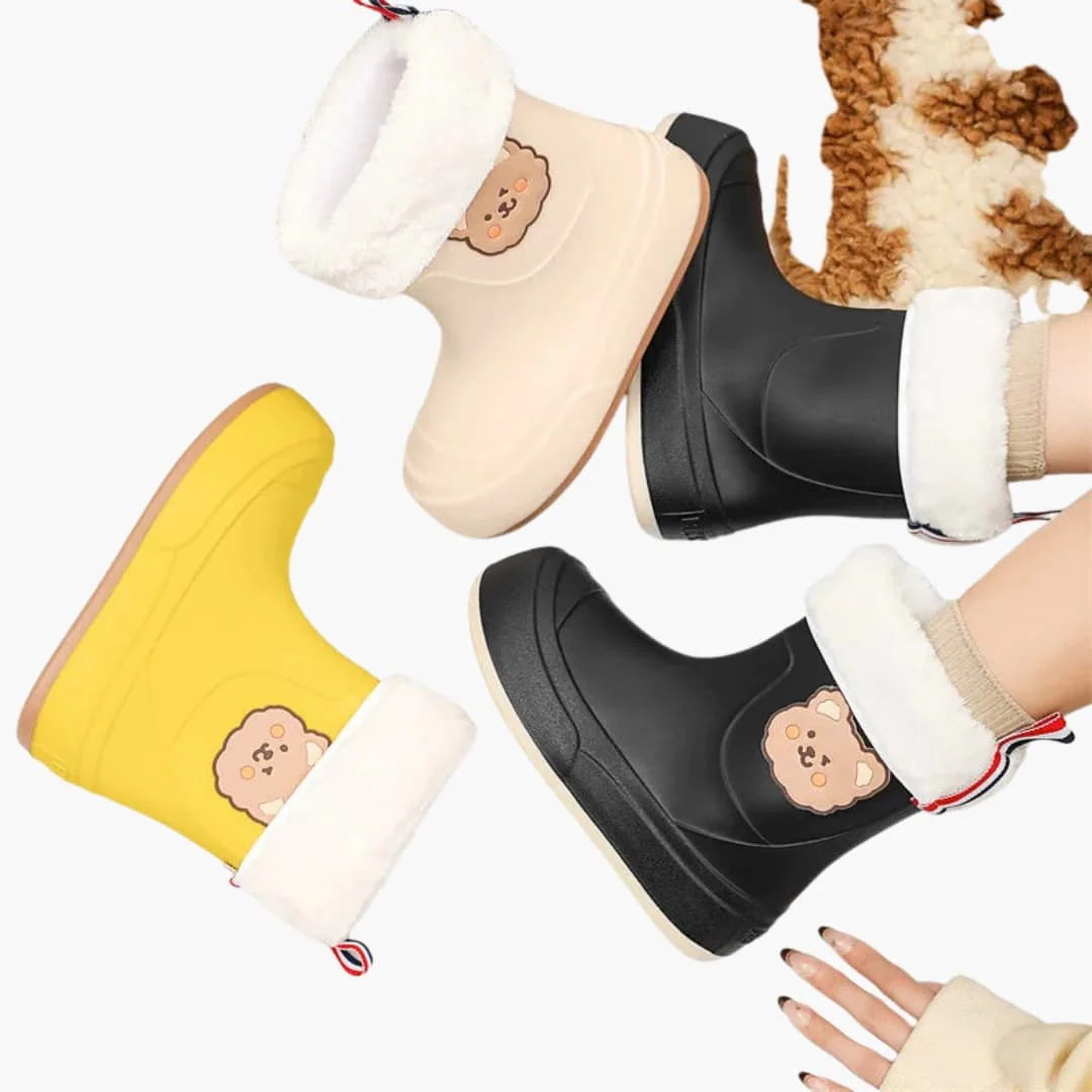 Damen Gummistiefel mit Bären-Design - Image 3