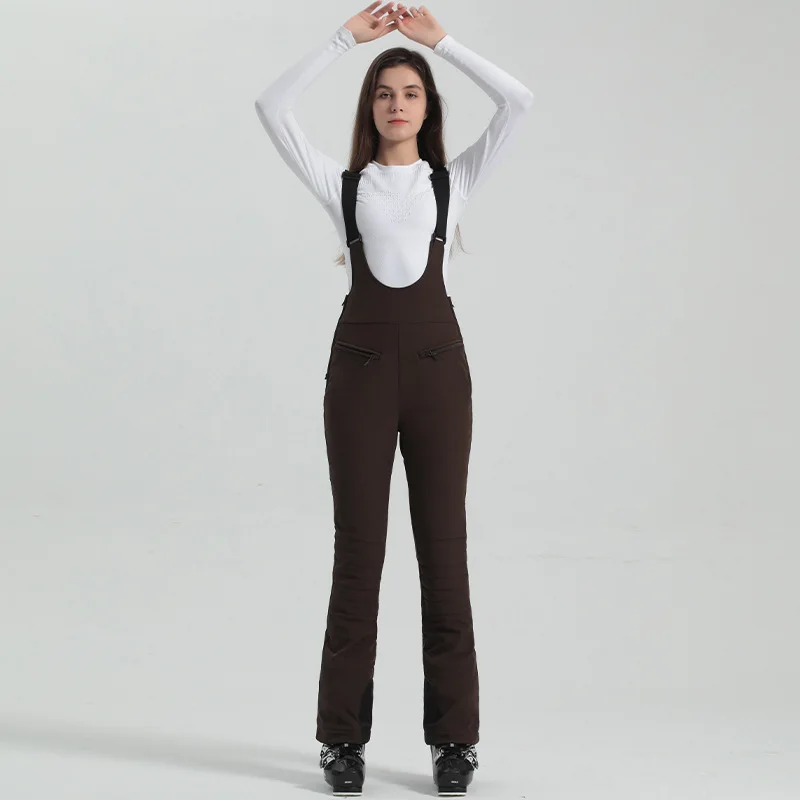 Damen Hose | Ausführung mit Trägern und elastischem Bund - Image 4