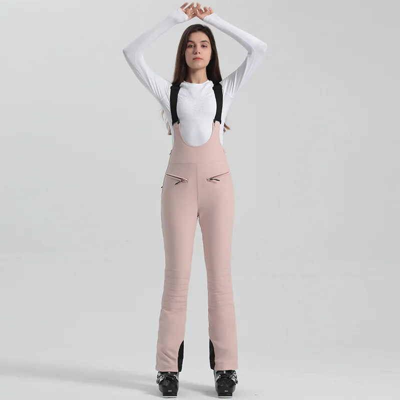 Damen Hose | Ausführung mit Trägern und elastischem Bund - Image 5