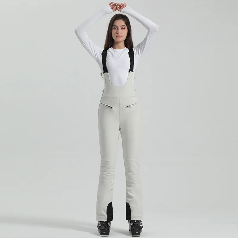 Damen Hose | Ausführung mit Trägern und elastischem Bund - Image 7