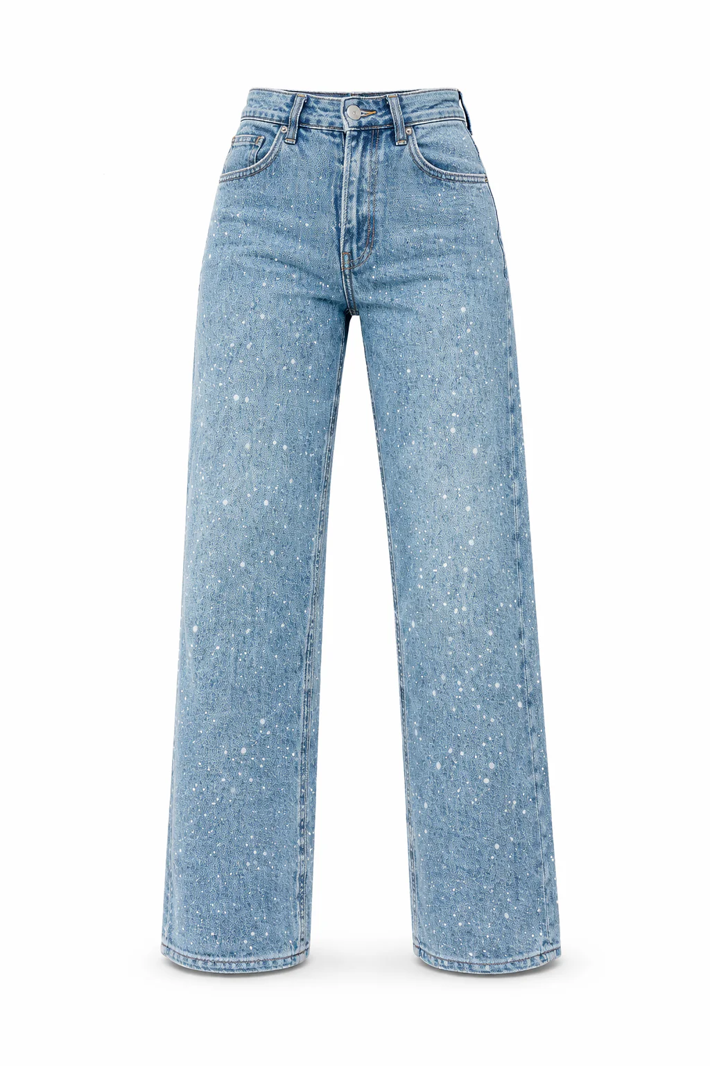 Damen Hose | Hoch geschnittene Ausführung mit Glitzerakzenten - Image 3