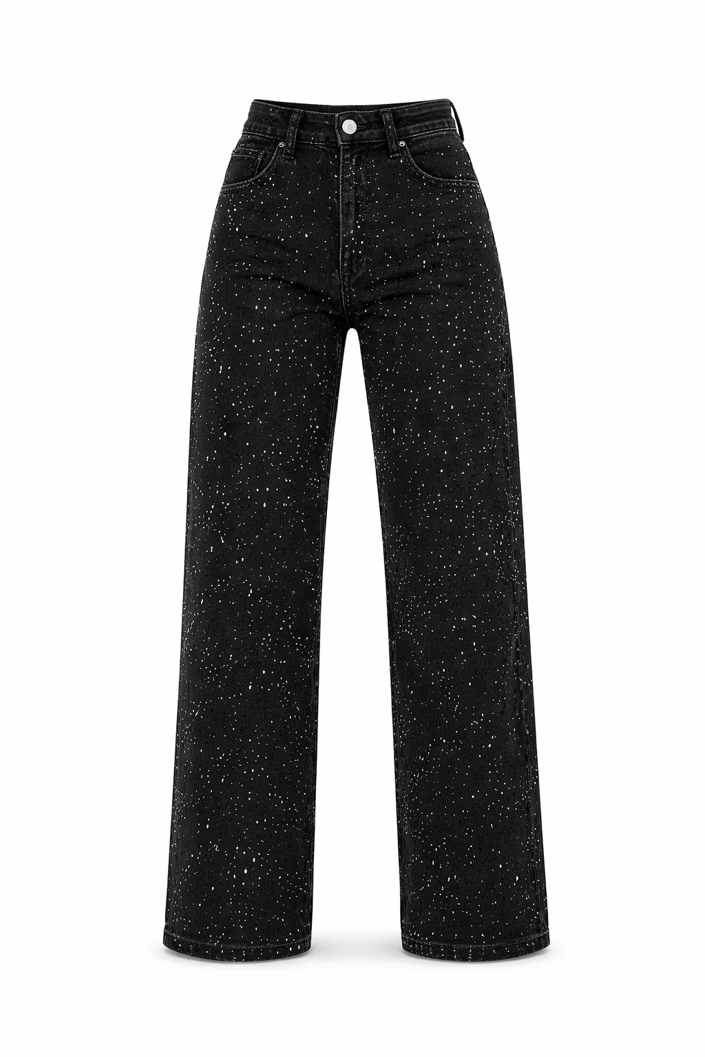 Damen Hose | Hoch geschnittene Ausführung mit Glitzerakzenten - Image 4