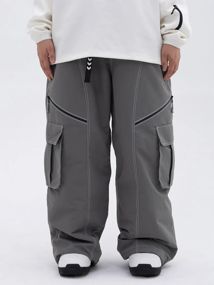 Damen Hose | Oversize Baggy Beinform mit Cargotaschen - Image 10