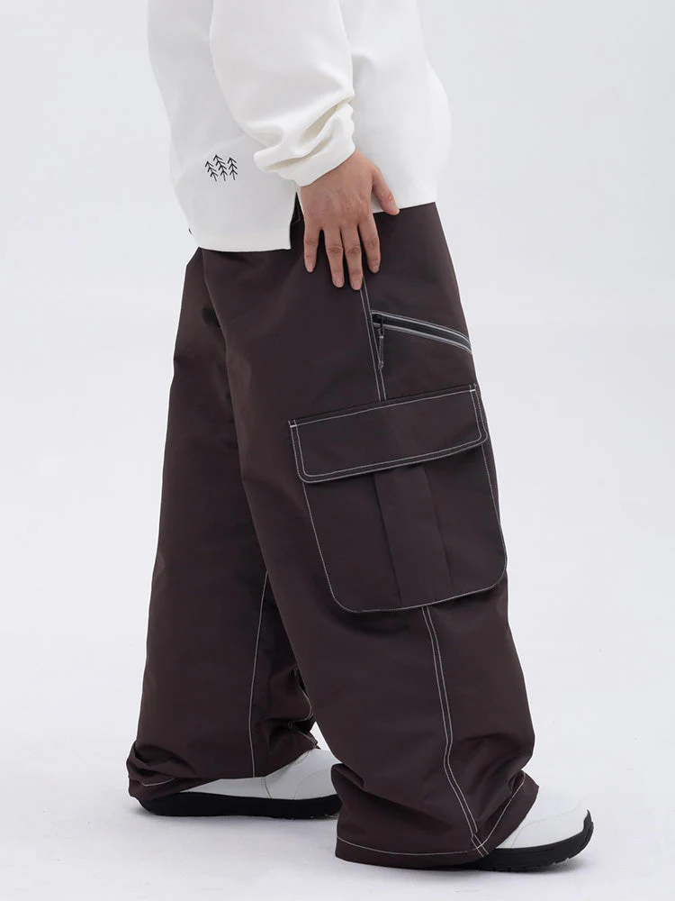 Damen Hose | Oversize Baggy Beinform mit Cargotaschen - Image 4