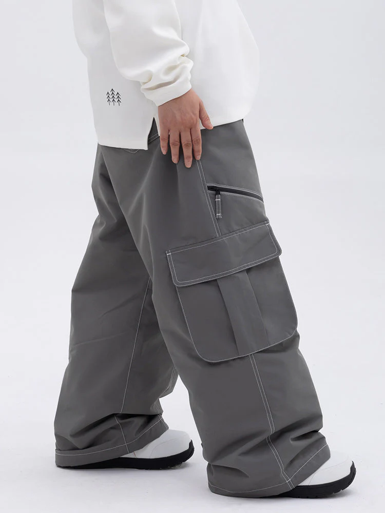 Damen Hose | Oversize Baggy Beinform mit Cargotaschen - Image 5