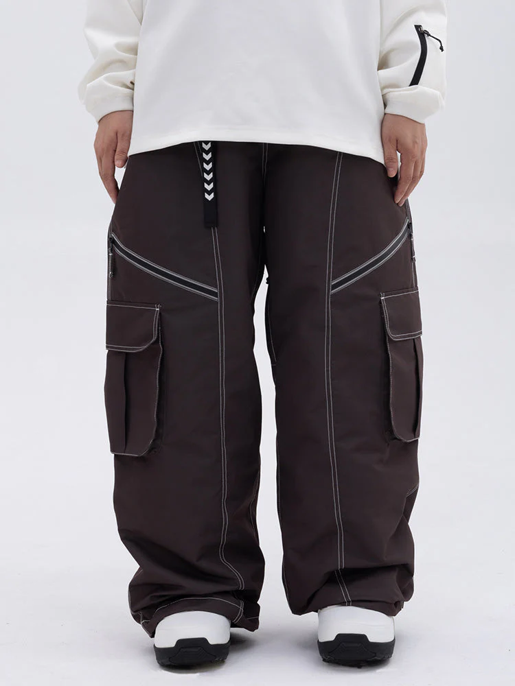 Damen Hose | Oversize Baggy Beinform mit Cargotaschen - Image 8