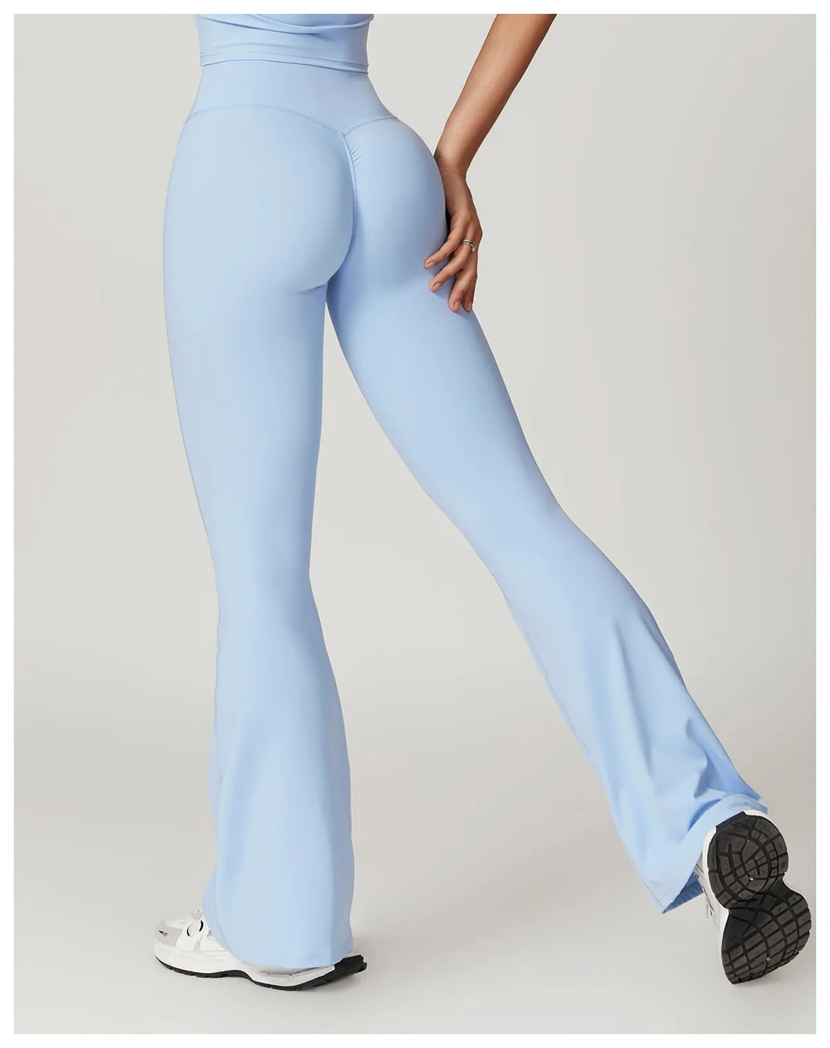Damen Hose Yoga | hohe Taille mit seitlichem Bundabschluss - Image 5