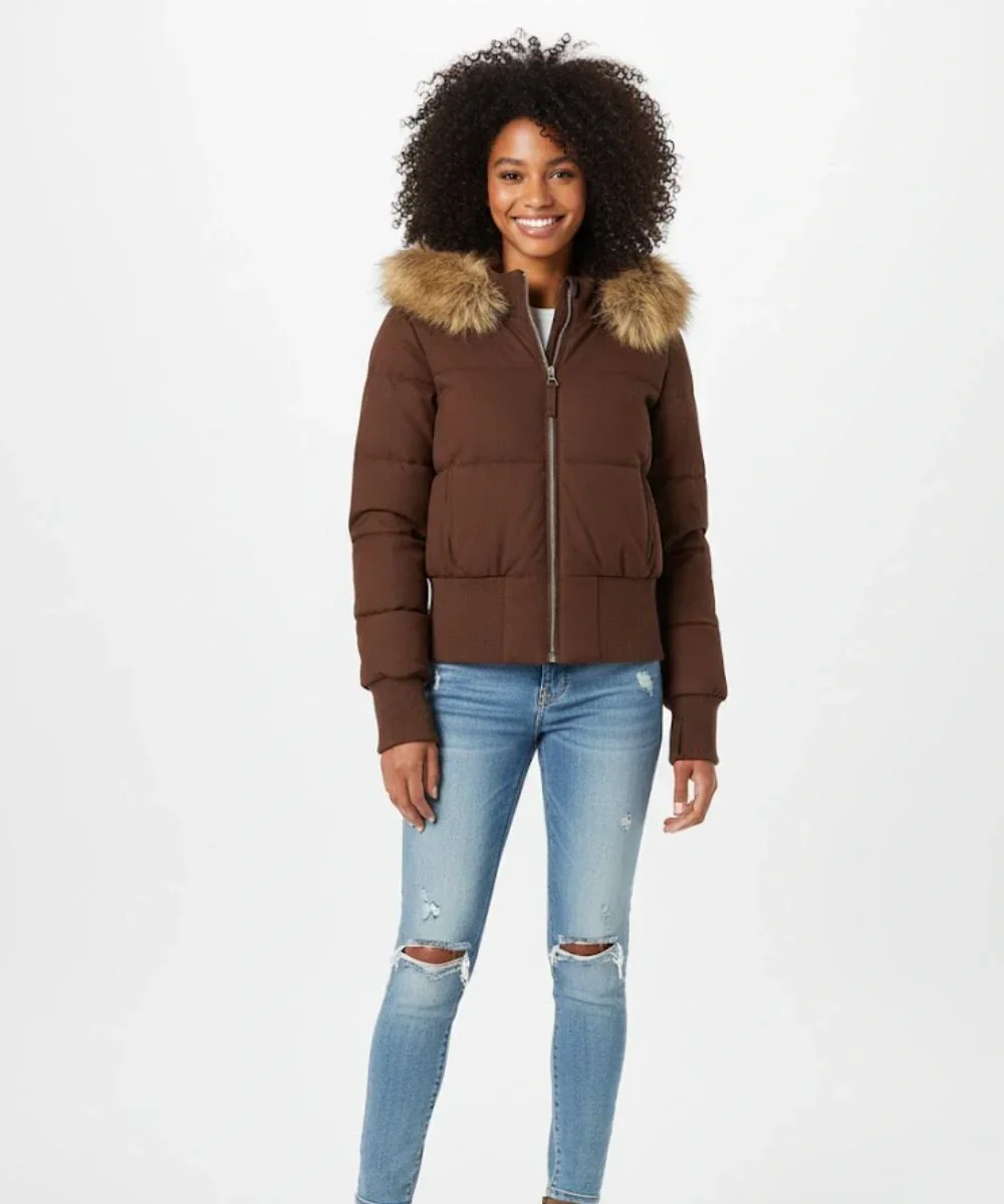 Damen Jacke | Abnehmbare Kapuze mit elastischen Bündchen - Image 15