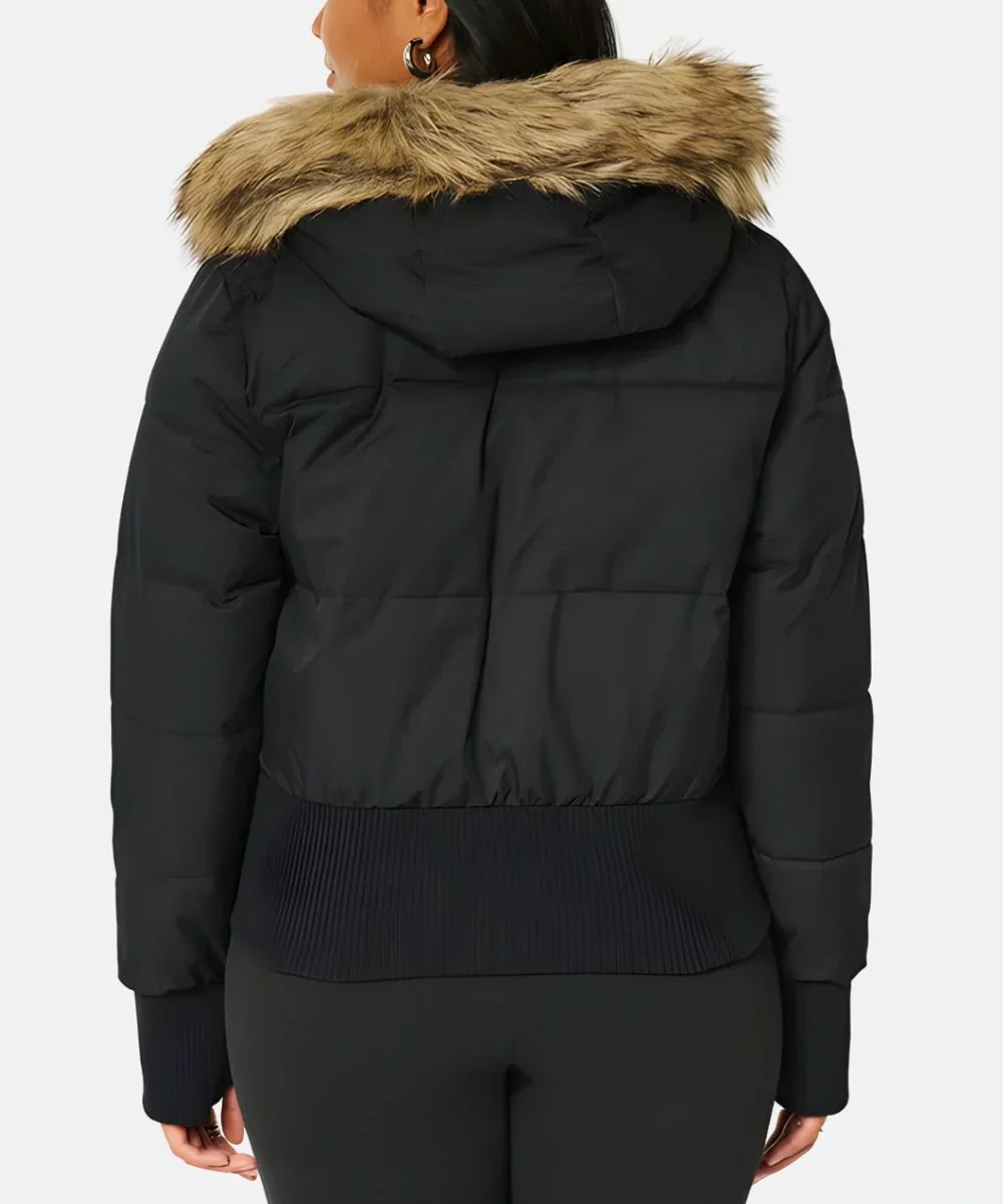 Damen Jacke | Abnehmbare Kapuze mit elastischen Bündchen - Image 2