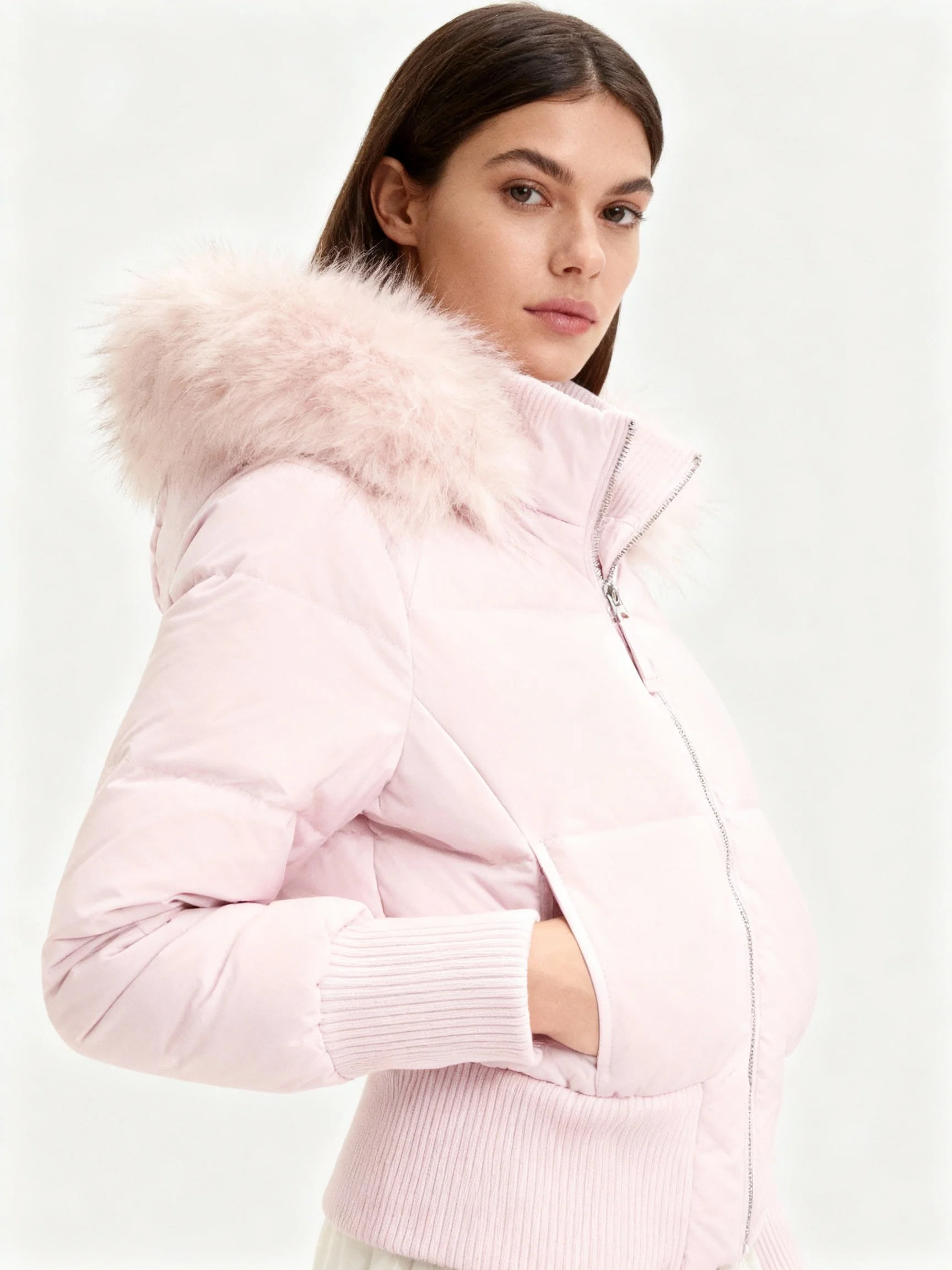 Damen Jacke | Abnehmbare Kapuze mit elastischen Bündchen - Image 20