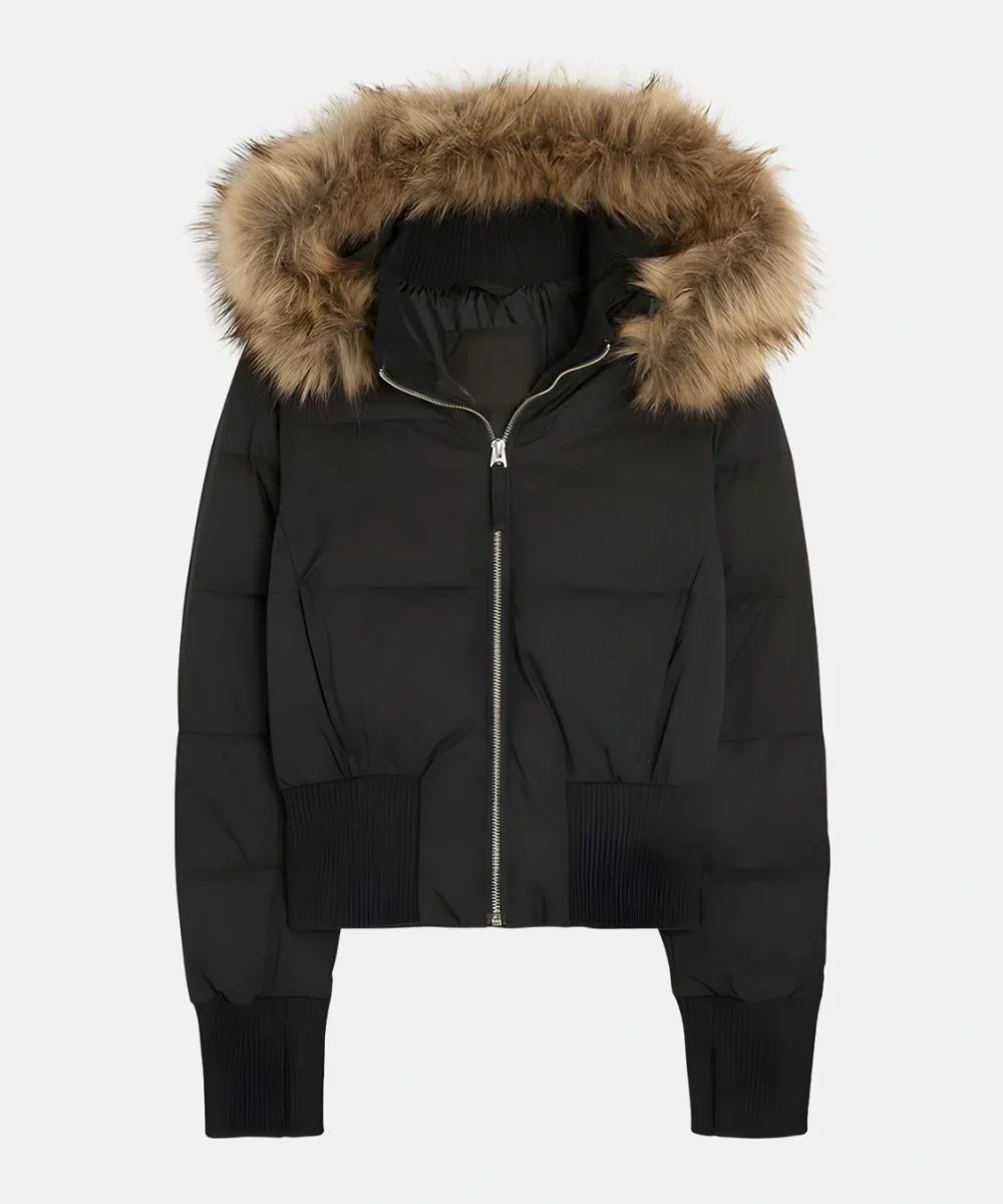 Damen Jacke | Abnehmbare Kapuze mit elastischen Bündchen - Image 4