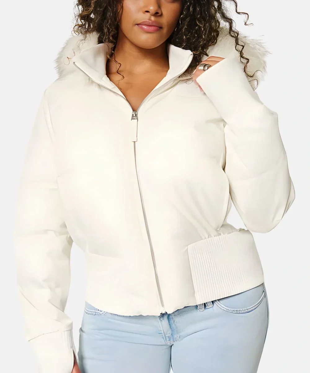 Damen Jacke | Abnehmbare Kapuze mit elastischen Bündchen - Image 6