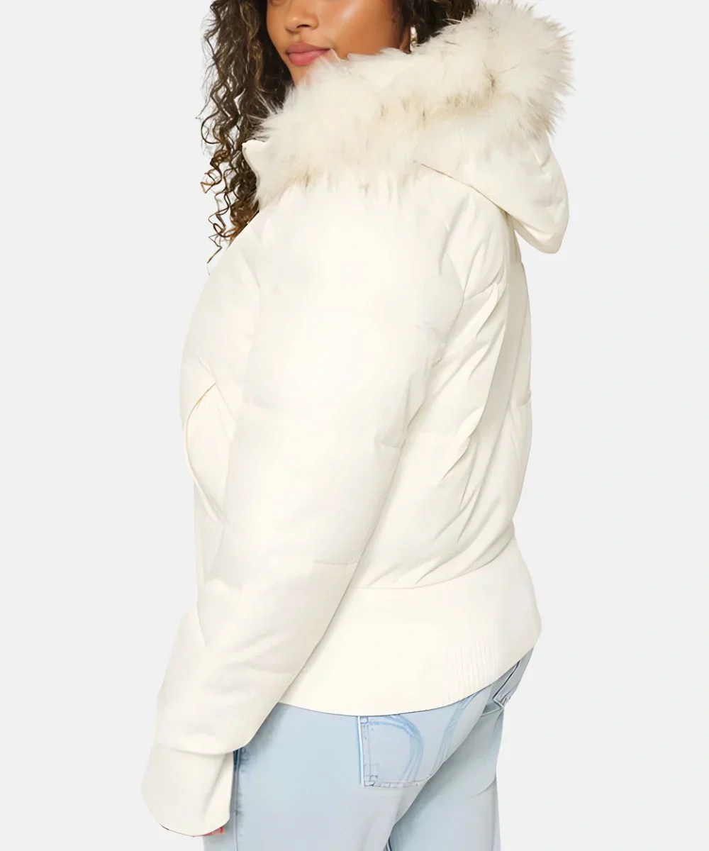 Damen Jacke | Abnehmbare Kapuze mit elastischen Bündchen - Image 7