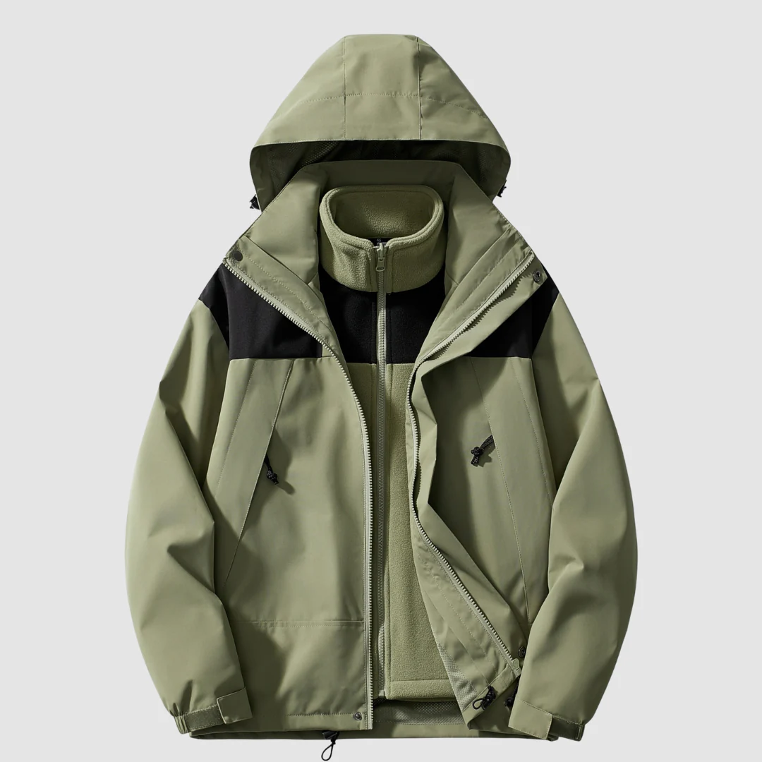 Damen Jacke | dreiteilige Ausführung mit klarer Linienstruktur - Image 3