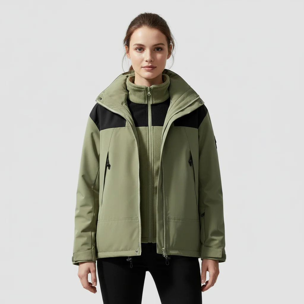 Damen Jacke | dreiteilige Ausführung mit klarer Linienstruktur - Image 6