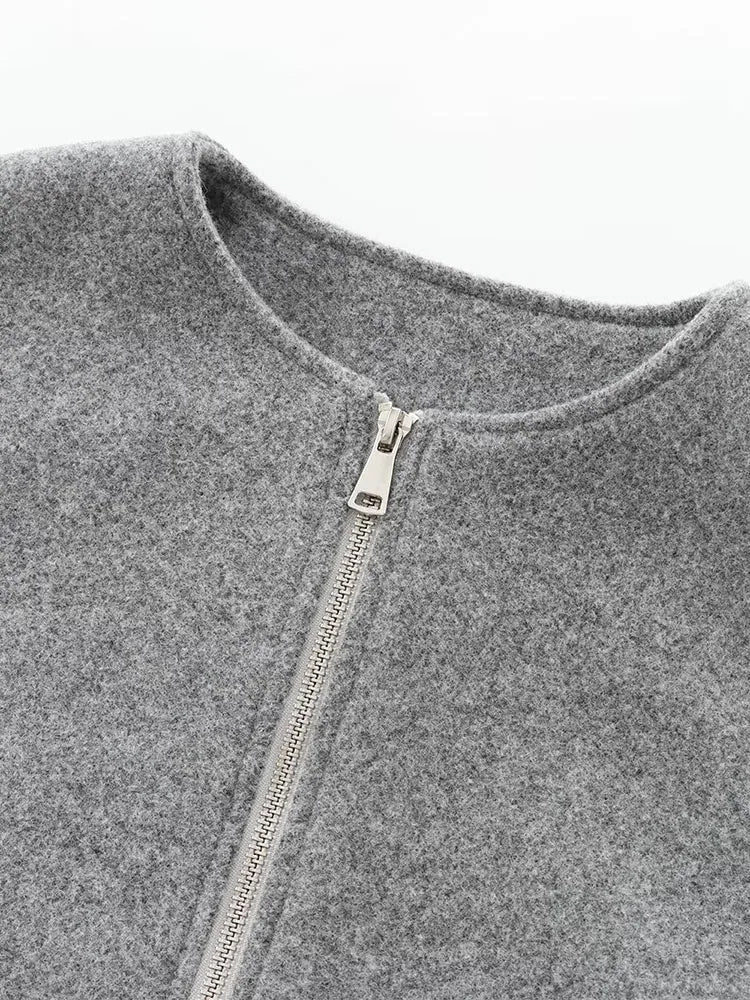 Damen Jacke | Kurze Ausführung mit Reißverschluss