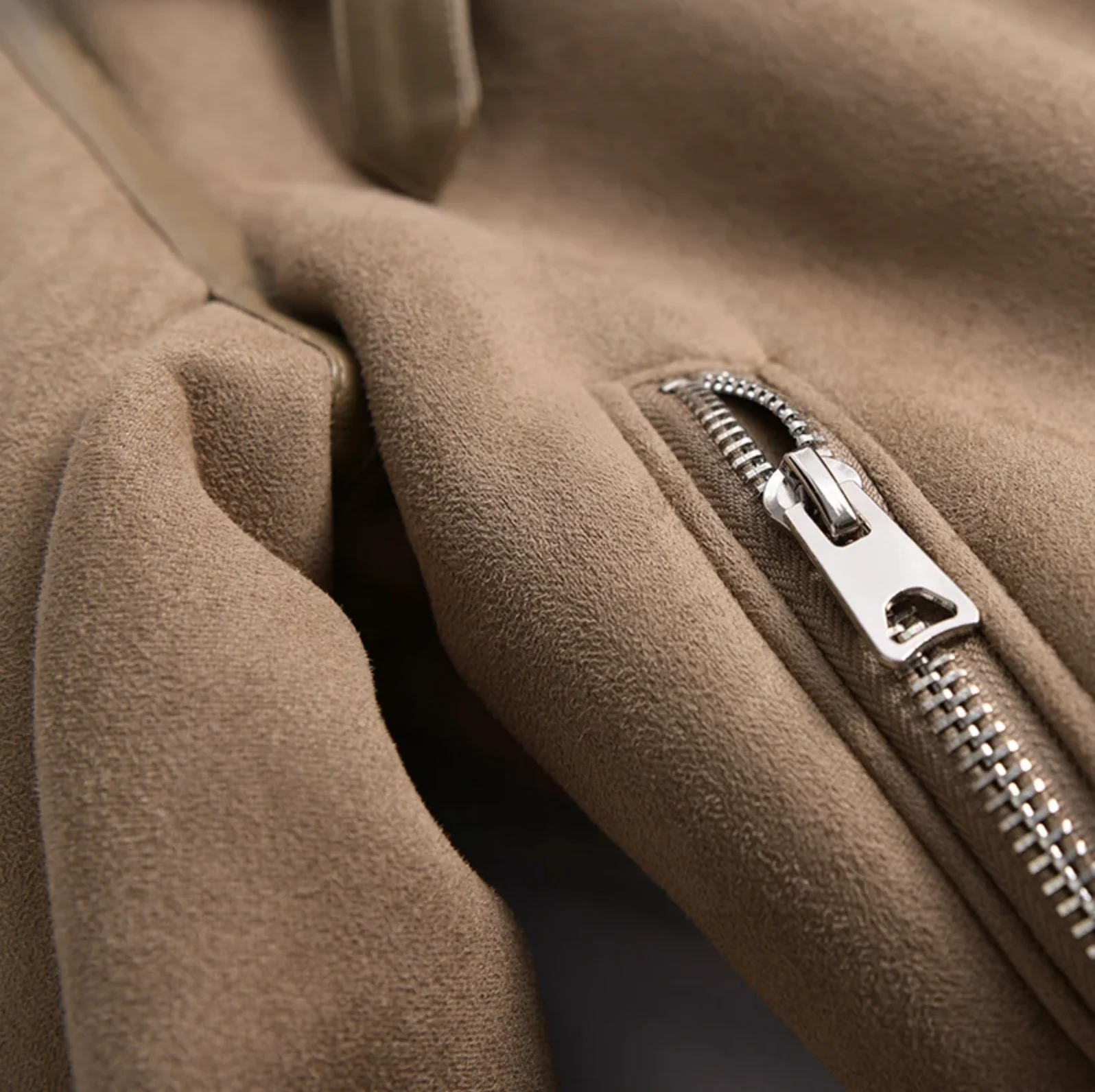 Damen Jacke | kurze Form mit Reißverschluss und gefütterter Innenseite - Image 2