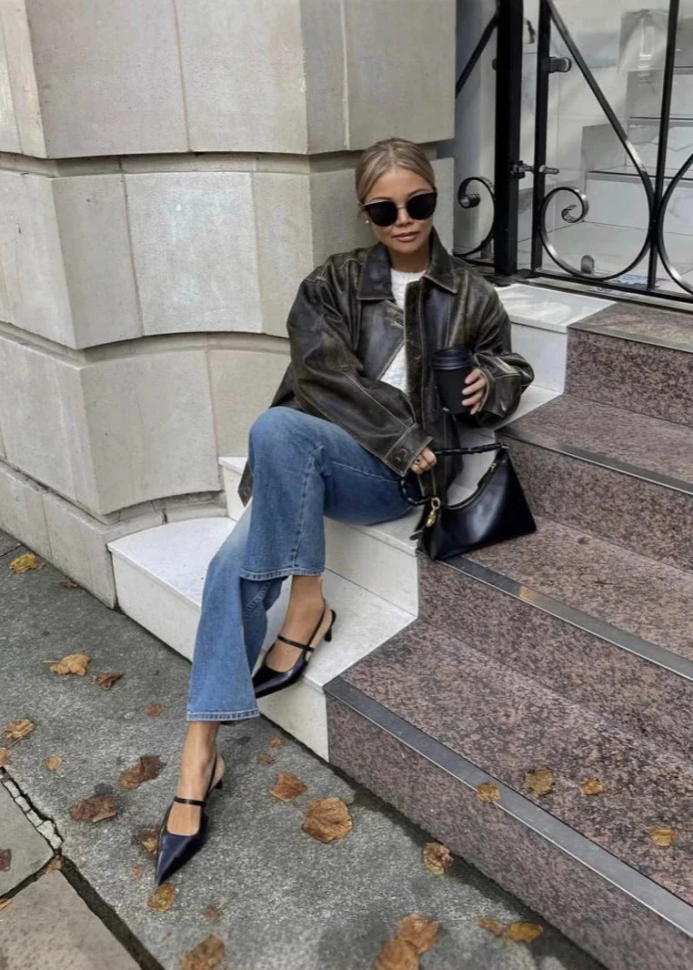 Damen Jacke | Lässige Ausführung mit gewaschenem Charakter - Image 2