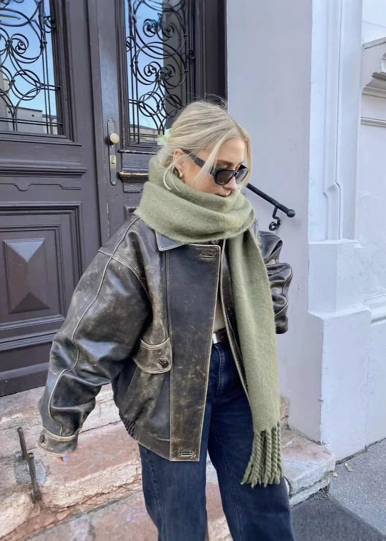 Damen Jacke | Lässige Ausführung mit gewaschenem Charakter - Image 3