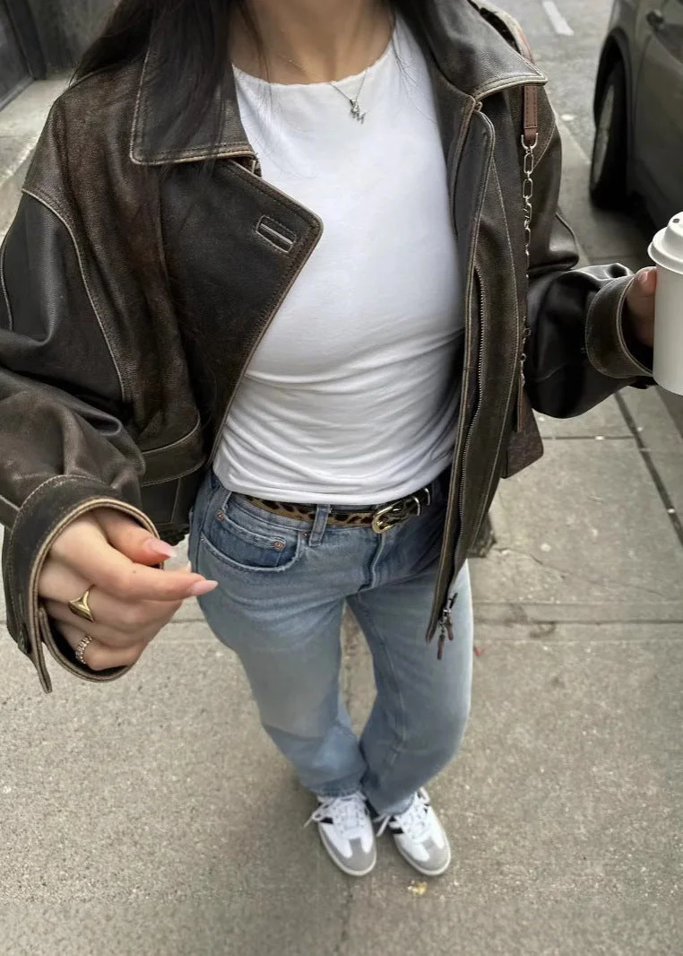 Damen Jacke | Lässige Ausführung mit gewaschenem Charakter - Image 4