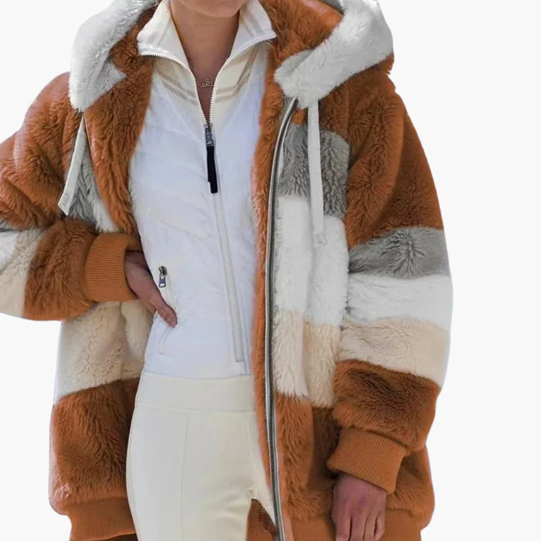 Damen jacke mit Kapuze und Reißverschluss - Image 8