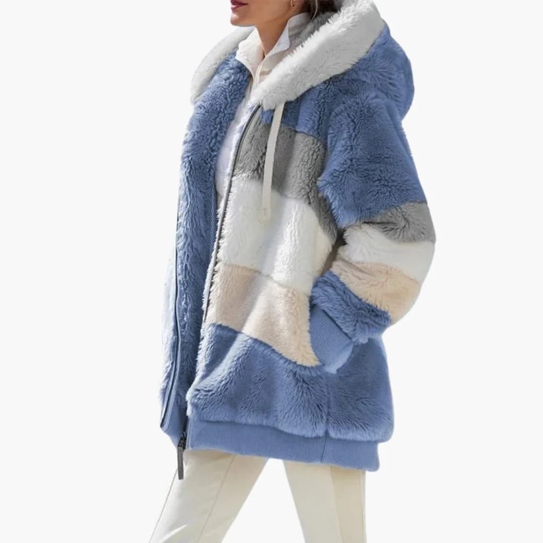 Damen jacke mit Kapuze und Reißverschluss - Image 9